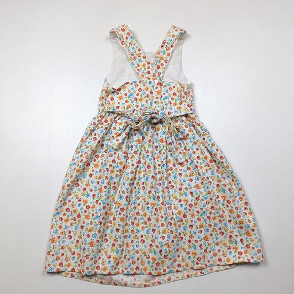 Laura Ashley Dress Girls Size 6 Years Floral Sundress - Picture 3 of 4